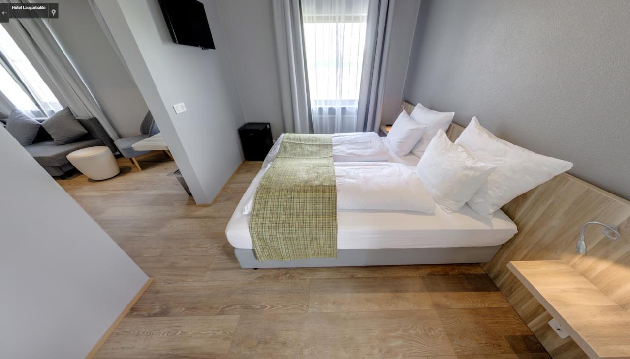 Hotel Laugarbakki Hunathing Vestra Esterno foto